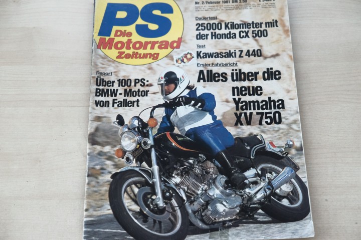 Deckblatt PS Sport Motorrad (02/1981)